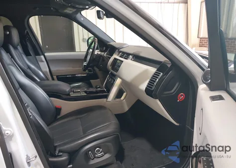 2016 Land Rover Range Rover 3.0L V6 Turbocharged Diesel Hse Td6 from USA, damaged, VIN SALGS2KF7GA249348